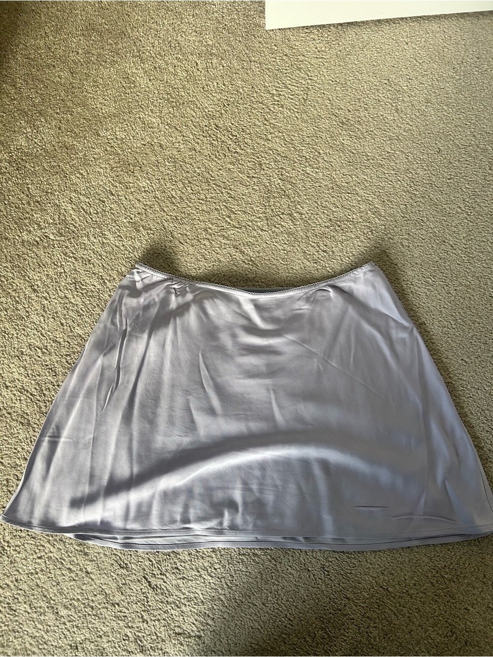French Connection Lavender A-Line Skirt